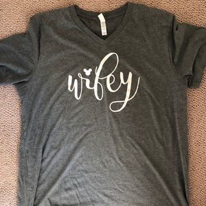Matching Disney Shirts— Wifey